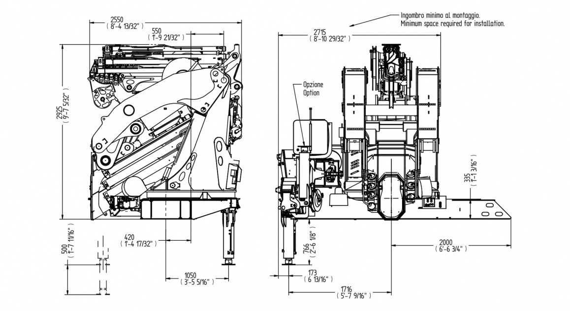 Кран E9F184 – Таблица размеров
